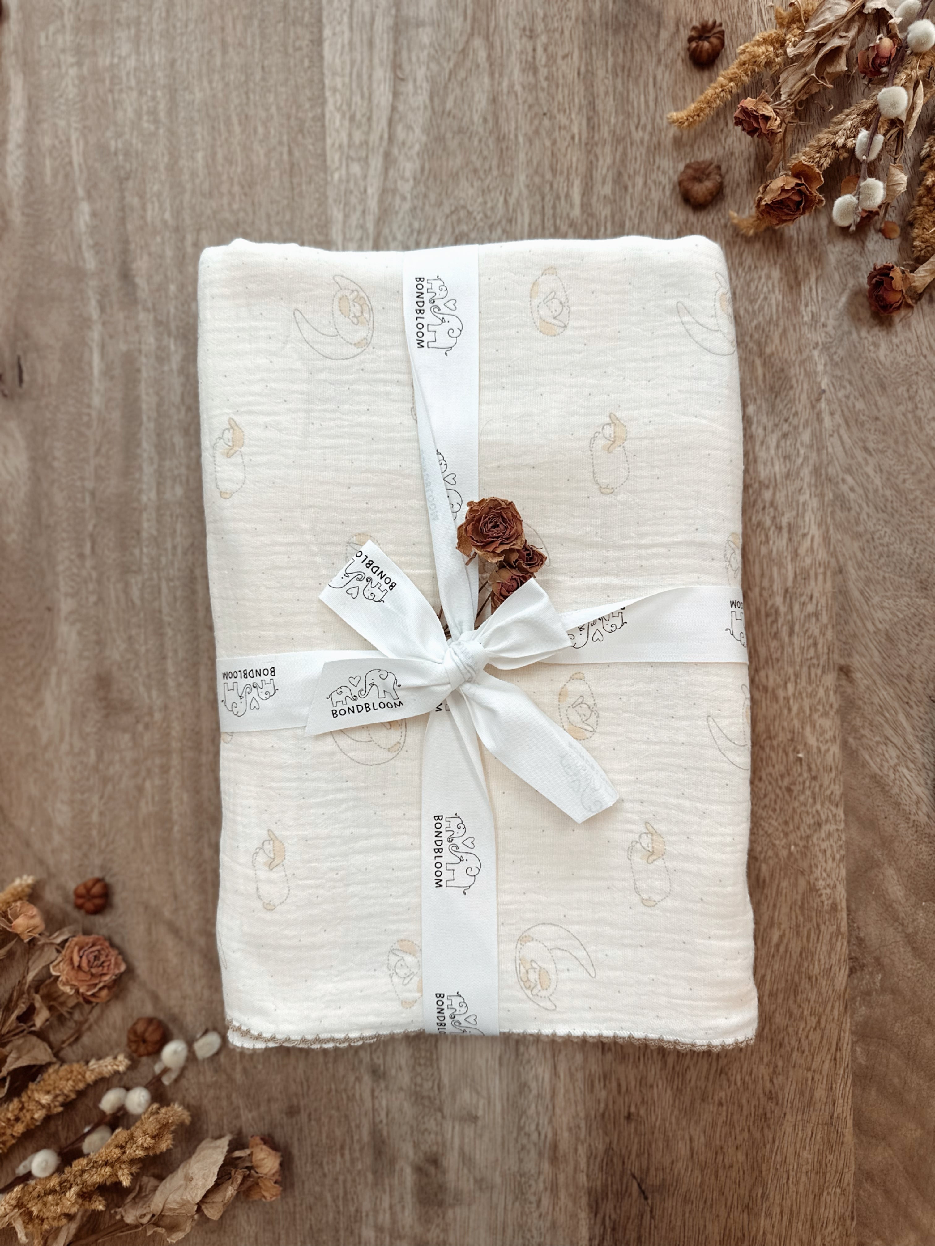North Leigh Sleepy Sheep Blanket